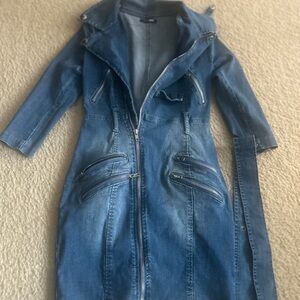Fashion Nova Blue Jean Jacket